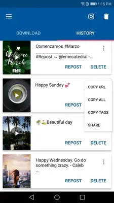 Instagram Video & Image Downloader android App screenshot 0