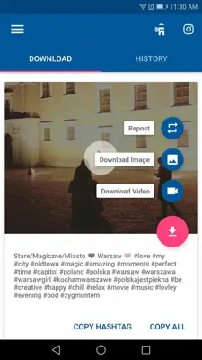 Instagram Video & Image Downloader android App screenshot 2